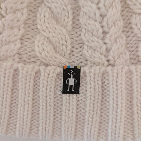 Smartwool Ski Town Hat, Ivory, One Size - Picture 3 of 5
